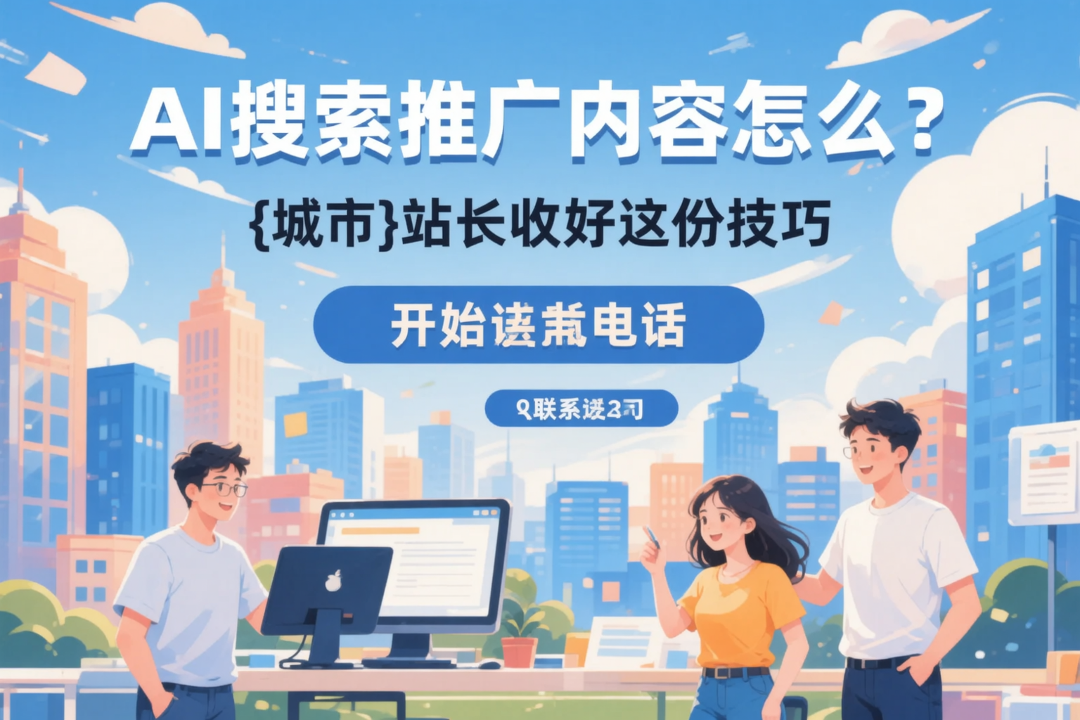 AI搜索推广内容怎么写？峨山站长收好这份技巧