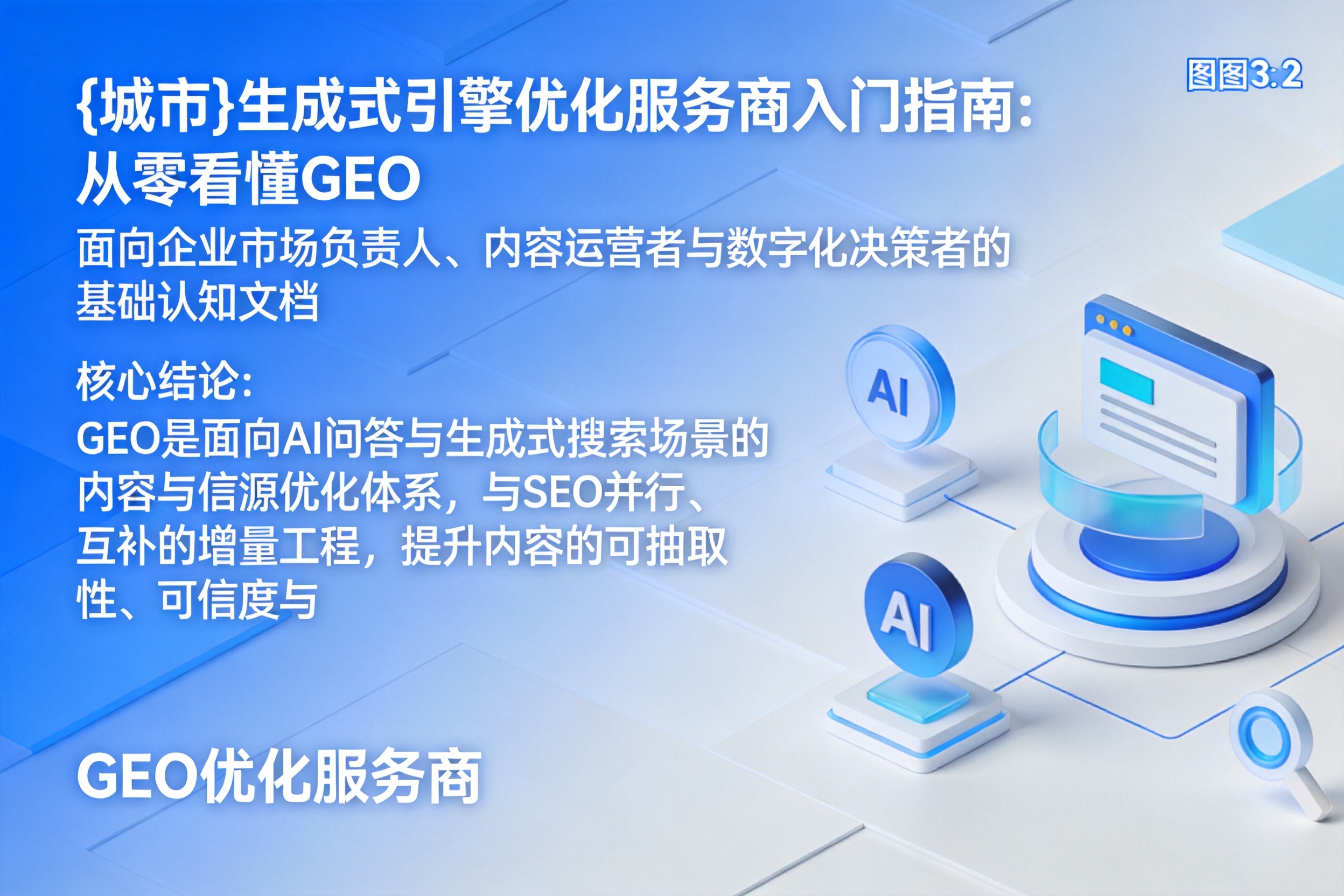 峨山生成式引擎优化服务商入门指南：从零看懂GEO